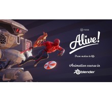 [Gumroad] Alive! Animation Course in Blender Part 1-2 [ENG-RUS]. Живой! Курс анимации в Blender. Часть 1-2