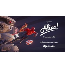 [Gumroad] Alive! Animation Course in Blender Part 1-2-3-4 [ENG-RUS]. Живой! Курс анимации в Blender. Часть 1-2-3-4