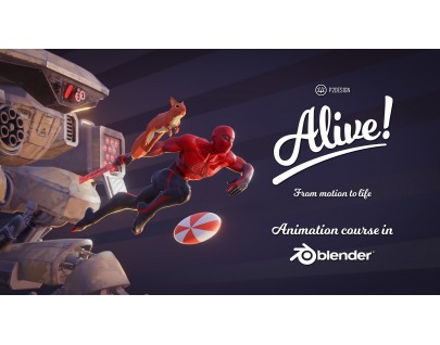 Живой! Курс анимации в Blender.