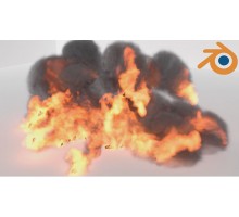 [Udemy] Mantaflow Fire & Smoke Simulation Guide in Blender [RUS]. Симуляция дыма и огня с помощью Mantaflow в Blender