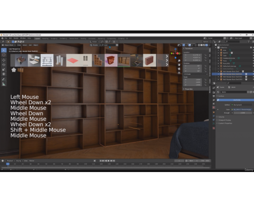 (Udemy) Дизайн и визуализация интерьеров в Blender 3D