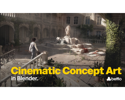 [Аrtstation] Cinematic Concept Art in Blender [ENG-RUS]. Кинематографичный концепт-арт в Blender