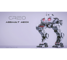 [Gumroad] SciFi Mech Design in Blender Part 4 [ENG-RUS]. Дизайн Sci-Fi Мехов в Blender. Часть 4