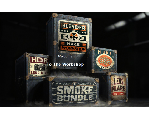 [CompositingAcademy]The Blender & Nuke Creative VFX Workshop[ENG]