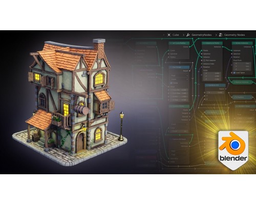 [Udemy] Blender 4 Creator Course Stylized 3D Models Part 1 [ENG-RUS]. Курс по созданию стилизованных 3D-моделей в Blender 4. Часть 1