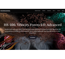 [Houdini School]HS-236: Velocity Forces 2.0: Advanced [Eng]. 