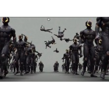 [The VFX School] Alien troop attack, crowds and ragdolls [ENG-RUS]. Атака инопланетян. Толпа и система Ragdoll
