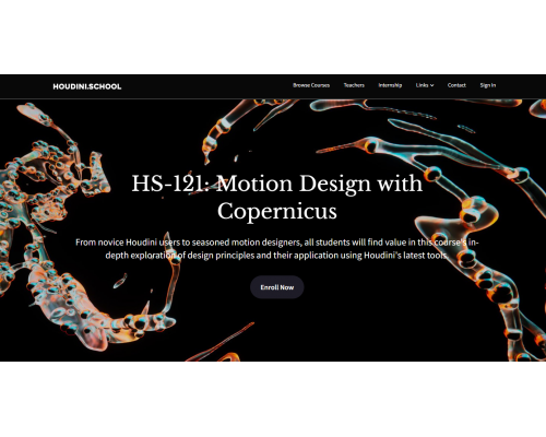 [Houdini School] HS-121: Motion Design with Copernicus [Eng]. Моушн-дизайн с Коперником