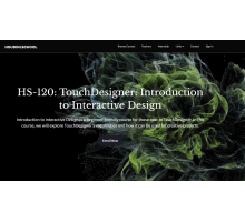 [Houdini School] HS-120: TouchDesigner: Introduction to Interactive Design [Eng]. TouchDesigner: введение в интерактивный дизайн