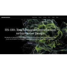 [Houdini School] HS-120: TouchDesigner: Introduction to Interactive Design [Eng]. TouchDesigner: введение в интерактивный дизайн