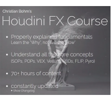 [Christian Bohm] Houdini FX Course Parst 1-2 [ENG-RUS]. Курс по Houdini FX. Части 1-2