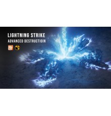 [FlippedNormals] Houdini Tutorial: Advanced Destruction – Lightning Strike [ENG-RUS]. Houdini: Продвинутое разрушение "Удар молнии"