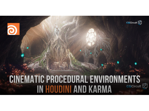 1 мая 2025 г. добавлен новый курс "[CGcircuit] Cinematic Procedural Environments in Houdini and Karma[ENG]"