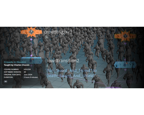 [Fxphd] Crowds in Houdini [RUS]. Группы людей (толпа) в Houdini 20