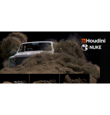 [The Gnomon Workshop] Cinematic Sand & Dust Simulations using Houdini [ENG-RUS].  Кинематографический эффект песка и пыли в Houdini