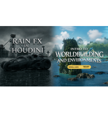 Intro to Worldbuilding and Environments and Rain Fx in Houdini [ENG]