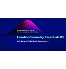 [hipflask] Houdini Geometry Essentials 03 Attributes, Variables & Parameters [RUS]. Основы геометрии в Houdini. Часть 3 Атрибуты, переменные и параметры