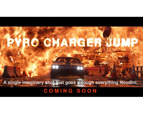 [Gumroad] Pyro Charger Jump [ENG]. Прыжок через огонь в Houdini