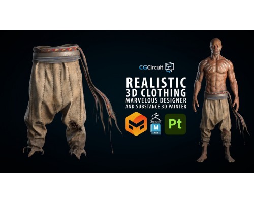 [CGCircuit] Realistic 3D Clothing [ENG-RUS]. Реалистичная 3D-одежда