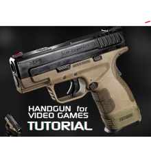 [Gumroad] Handgun for Video games Tutorial | Complete edition Part 1 [ENG-RUS]. Создание пистолета для видео игр | Полное издание. Часть 1