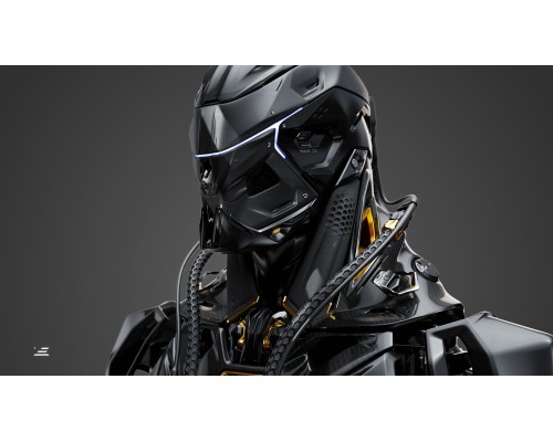[Elementza] Zbrush and Maya Hard Surface Robotic Design [ENG-RUS]. Дизайн Hard surface робота в Zbrush и Maya