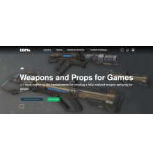 [CG Master Academy] Weapons and Props for Games [RUS]  Оружие и объекты для игр