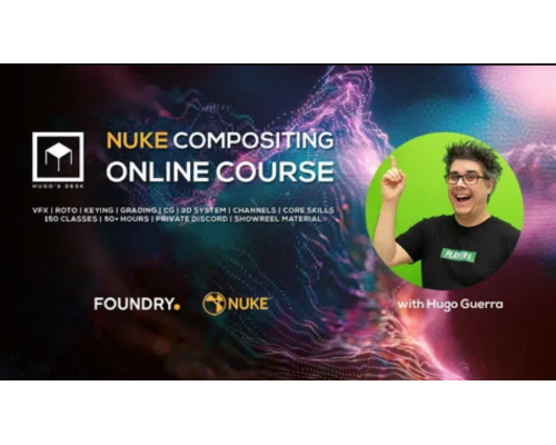  [hugodesk] Nuke Compositing online course with VFX Supervisor Hugo Guerra Part 1 [RUS]. Композ в Nuke с супервайзером VFX Hugo Guerra. Часть 1