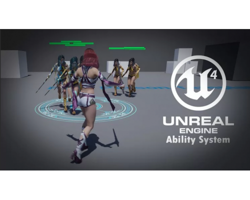 [Udemy] Introduction to Unreal Engine 4 Ability System  [ENG-RUS]. Система способностей в Unreal Engine 4. 