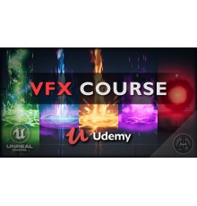 [Udemy] Unreal Engine 4 - VFX for Games - Beginner to Intermediate [ENG-RUS]. Визуальные эффекты для игр в Unreal Engine 4 - От начального до среднего уровня пользователя