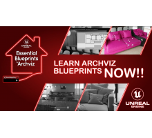  [Dviz] Essential Blueprints for Archviz Part 1 [ENG-RUS]. Использование системы Blueprint в архитектурной визуализации. Часть 1