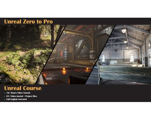 [ArtStation] Unreal Zero to Pro Course Part 1 [ENG-RUS]. Unreal Engine с Нуля до Про. Часть 1