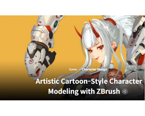 [Coloso] Artistic Cartoon-Style Character Modeling with ZBrush Part 1 [KOR-RUS]. Художественное моделирование персонажей в мультяшном стиле с помощью ZBrush. Часть 1
