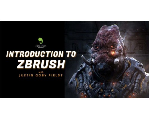 [Скулизм] Introduction to ZBrush with Justin Goby Fields [ENG-RUS]. Введение в ZBrush с Justin Goby Fields