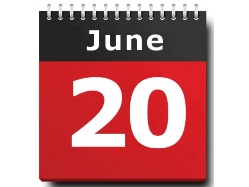 Дата 20 июня